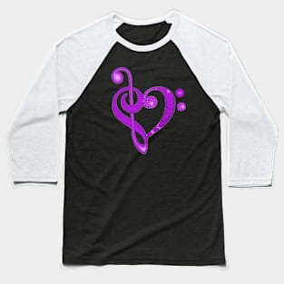 Music Heart Baseball T-Shirt